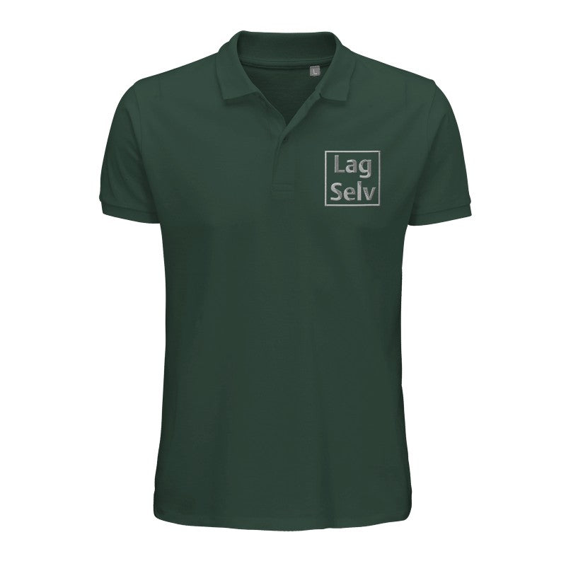 Men's Organic Cotton Polo Shirt – Design Your Own with Custom Embroidery