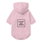 Custom Dog Hoodie with Print | Warm Fleece Sweatshirt for Dogs