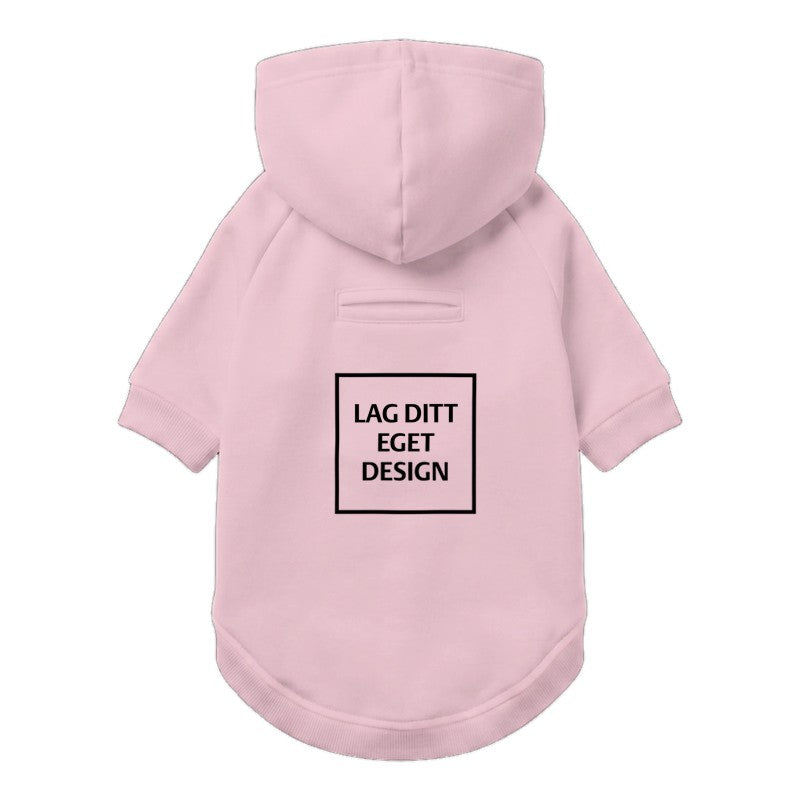 Custom Dog Hoodie with Print | Warm Fleece Sweatshirt for Dogs