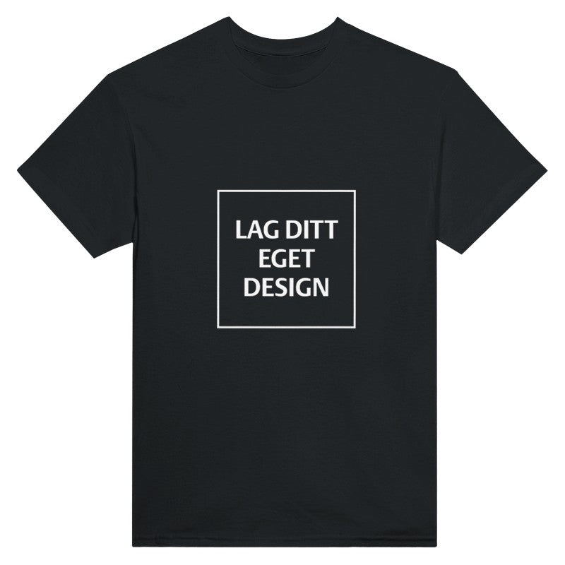 Custom Heavyweight Unisex Crewneck T-Shirt | Design Your Own Print