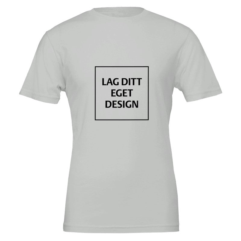 Premium Unisex Crewneck T-Shirt | Design Your Own with Custom Print