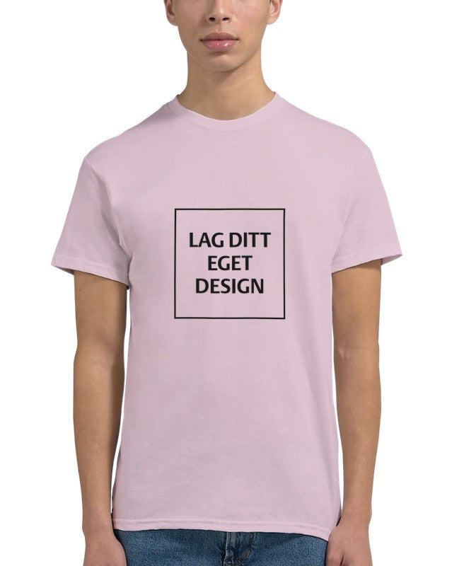 Custom Heavyweight Unisex Crewneck T-Shirt | Design Your Own Print