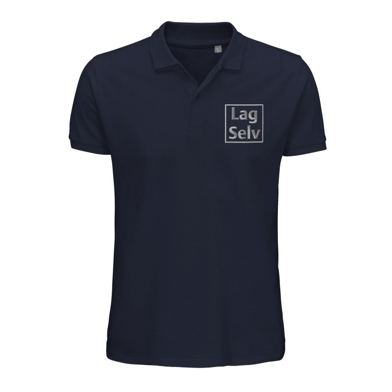 Men's Organic Cotton Polo Shirt – Design Your Own with Custom Embroidery