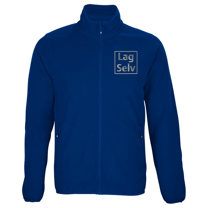 Men's Microfleece Zip Jacket | Custom Embroidery