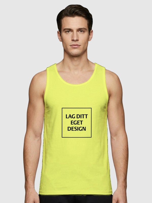 Custom Men's Sporty Tank Top | Quick-Drying Performance Polyester