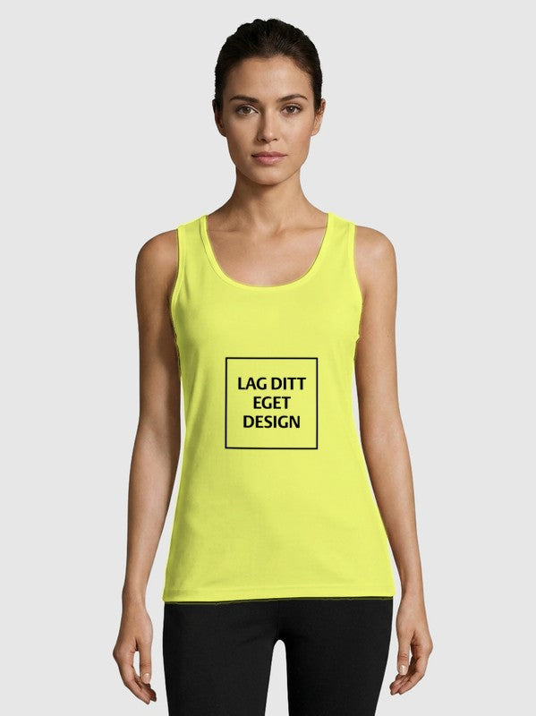 Custom Women's Breathable Athletic Tank Top | Performance Singlet