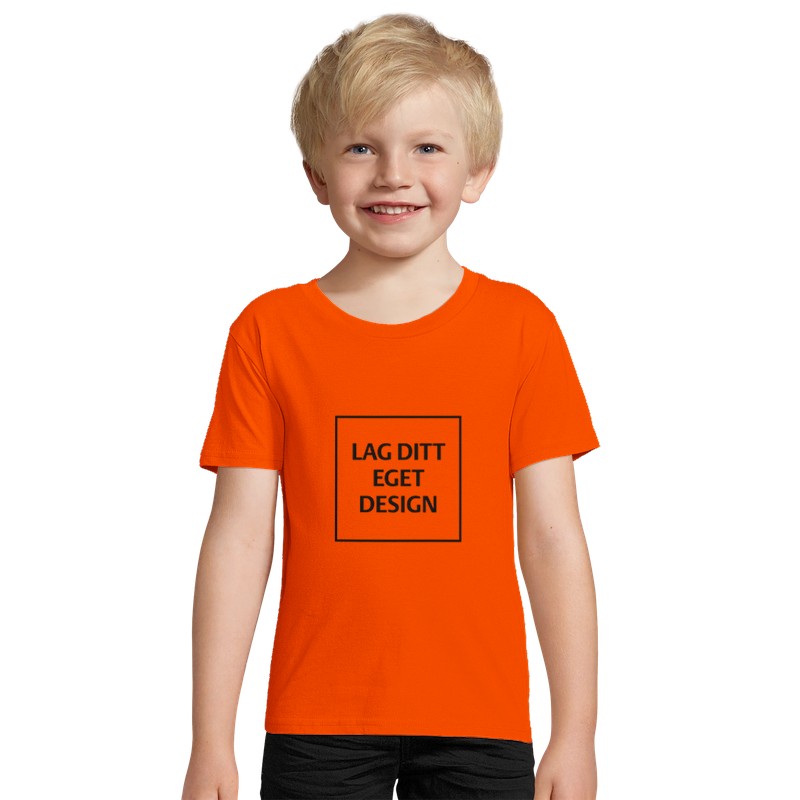 Custom Organic Kids T-Shirt | 100% Organic Cotton Tee