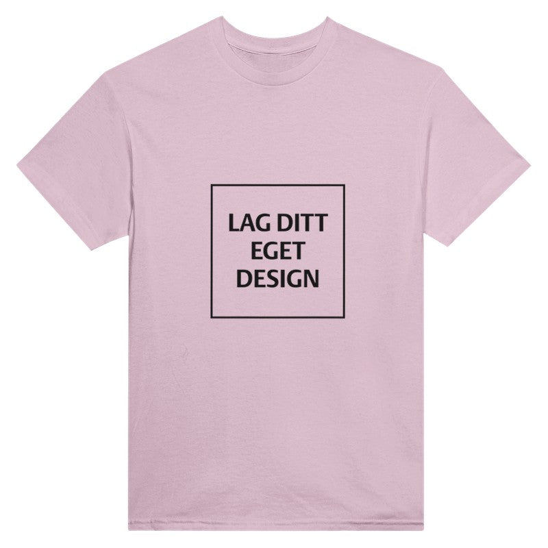 Custom Heavyweight Unisex Crewneck T-Shirt | Design Your Own Print