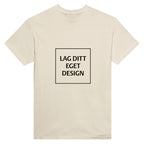 Custom Heavyweight Unisex Crewneck T-Shirt | Design Your Own Print