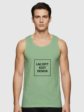 Custom Men's Sporty Tank Top | Quick-Drying Performance Polyester