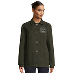 Design Your Own Embroidered Organic Unisex Jacket | Custom Work Jacket