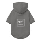 Custom Dog Hoodie with Print | Warm Fleece Sweatshirt for Dogs