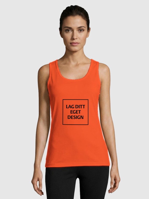 Custom Women's Breathable Athletic Tank Top | Performance Singlet