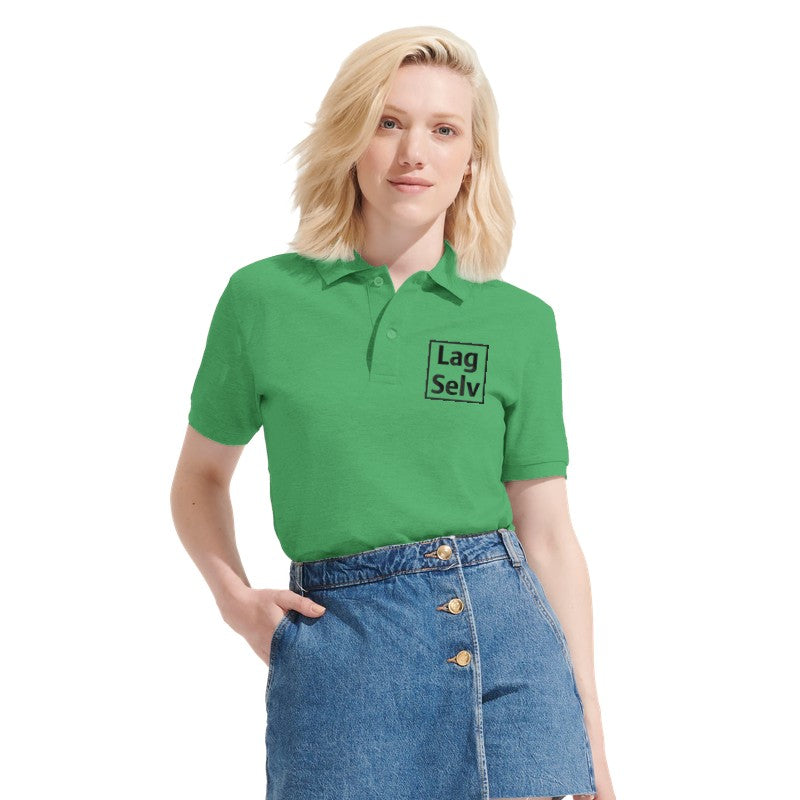 Design Your Own Organic Polo Shirt | Unisex with Custom Embroidery