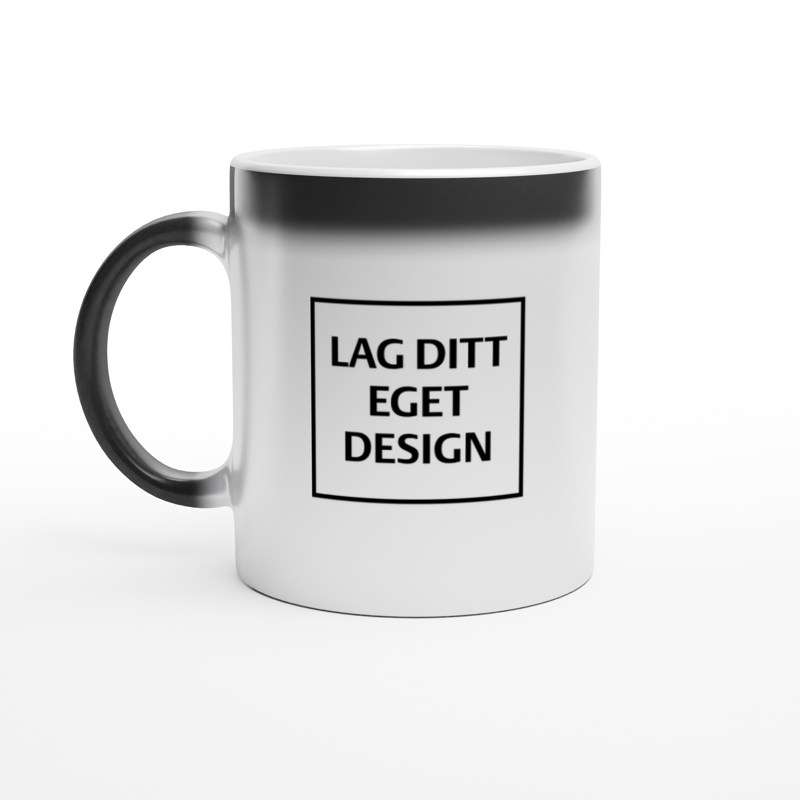 Magic Ceramic Mug 11oz Blank Black | Design Your Own