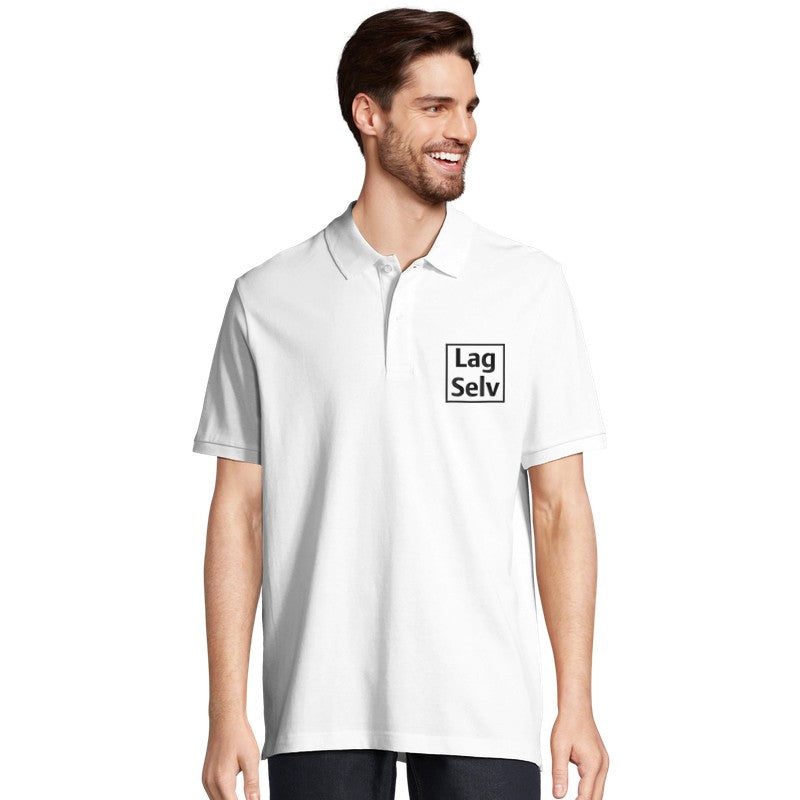 Design Your Own Organic Polo Shirt | Unisex with Custom Embroidery