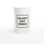 White Porcelain Slim Mug | Custom Print
