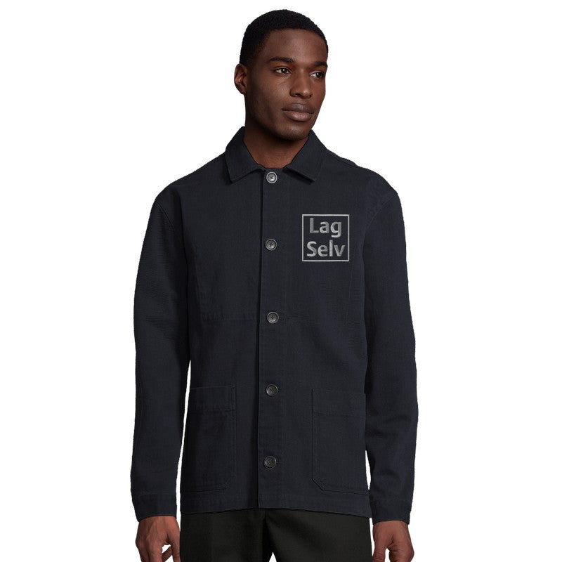 Design Your Own Embroidered Organic Unisex Jacket | Custom Work Jacket