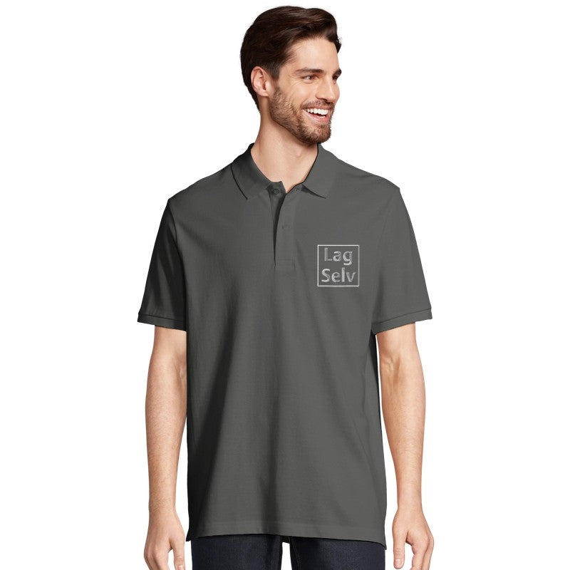Design Your Own Organic Polo Shirt | Unisex with Custom Embroidery