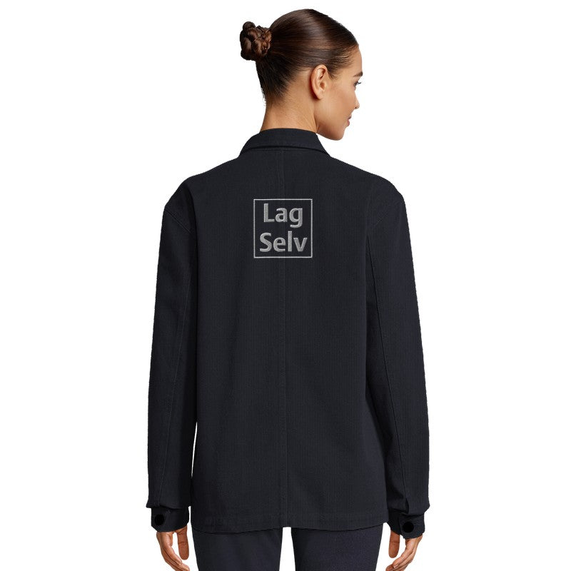 Design Your Own Embroidered Organic Unisex Jacket | Custom Work Jacket