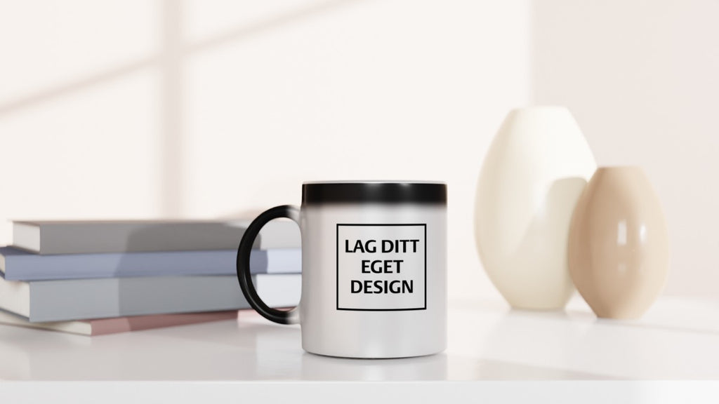 Magic Ceramic Mug 11oz Blank Black | Design Your Own
