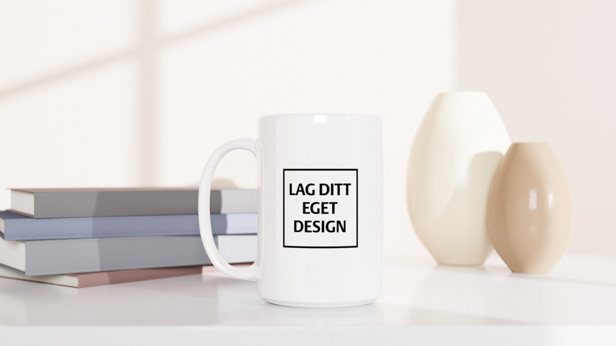 Custom White Ceramic Mug | Your Print