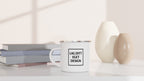 Classic Enamel Mug 12oz White with Silver Rim | Design Your Own