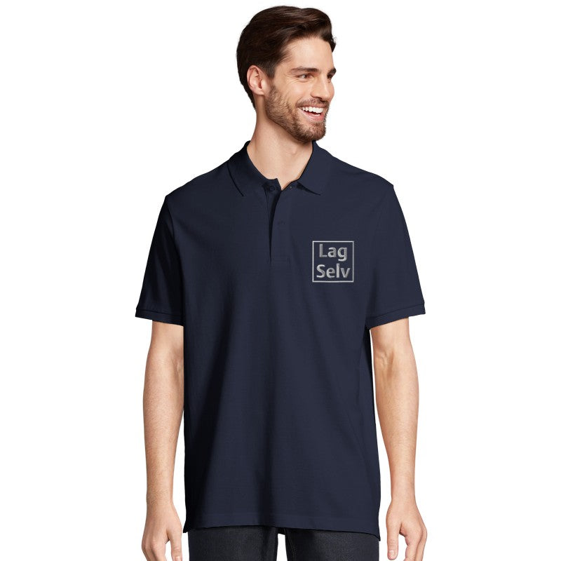 Design Your Own Organic Polo Shirt | Unisex with Custom Embroidery