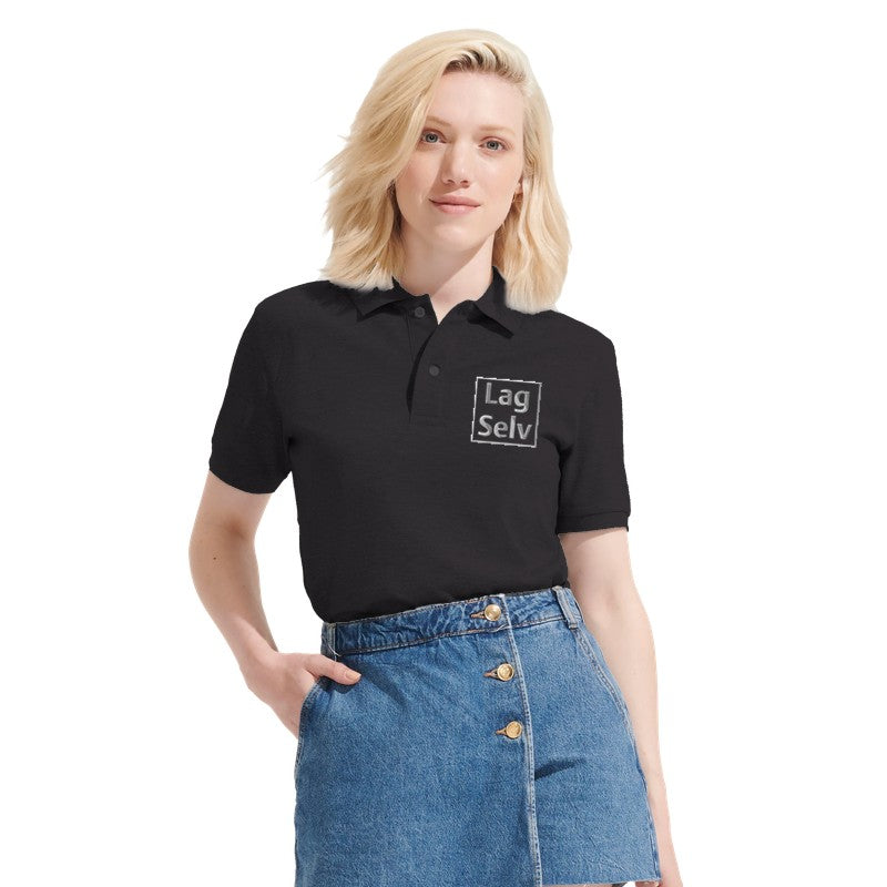 Design Your Own Organic Polo Shirt | Unisex with Custom Embroidery