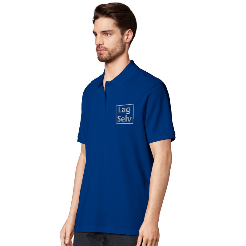 Design Your Own Organic Polo Shirt | Unisex with Custom Embroidery