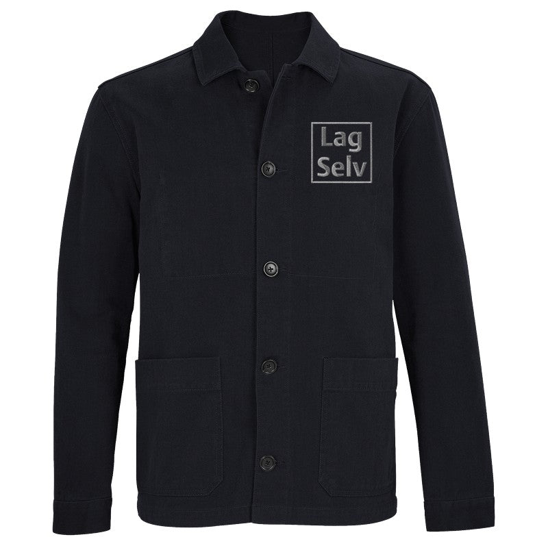 Design Your Own Embroidered Organic Unisex Jacket | Custom Work Jacket