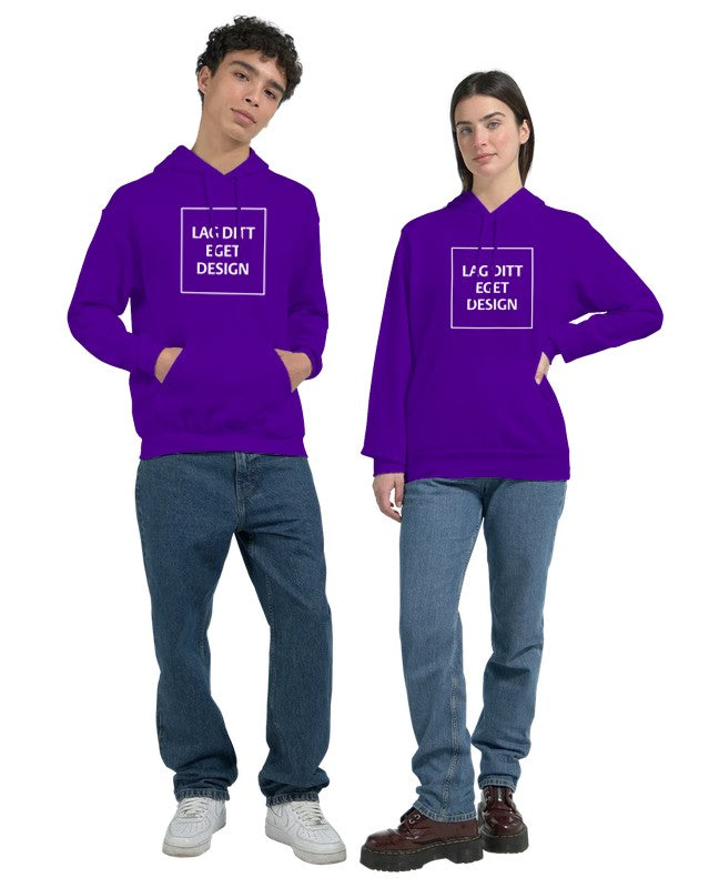 Design Your Own Personal Hoodie with Custom Print | Unisex Pullover Hoodie